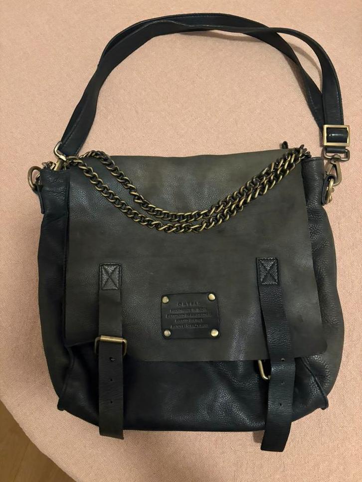 O My Bag - Sleazy Jane tas - zwart, Sieraden, Tassen en Uiterlijk, Tassen | Damestassen, Zo goed als nieuw, Handtas, Zwart, Ophalen