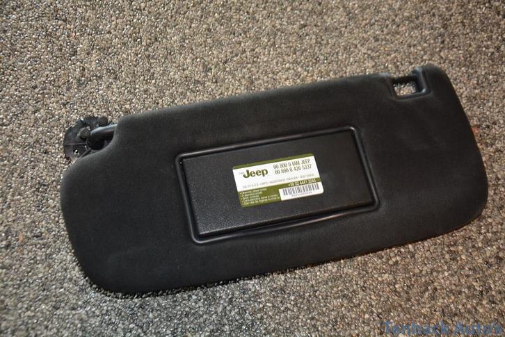 Zonneklep links alcantara Jeep Grand Cherokee, Auto-onderdelen, Interieur en Bekleding, Jeep, Gebruikt, Ophalen of Verzenden