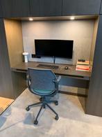 Bureaustoel gemaakt van gerecyclede PET flessen, By Hybrid, Ophalen, Nieuw, Grijs, Bureaustoel