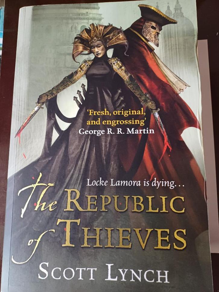 Scott lynch:the republic of Thieves., Boeken, Avontuur en Actie, Gelezen, Ophalen