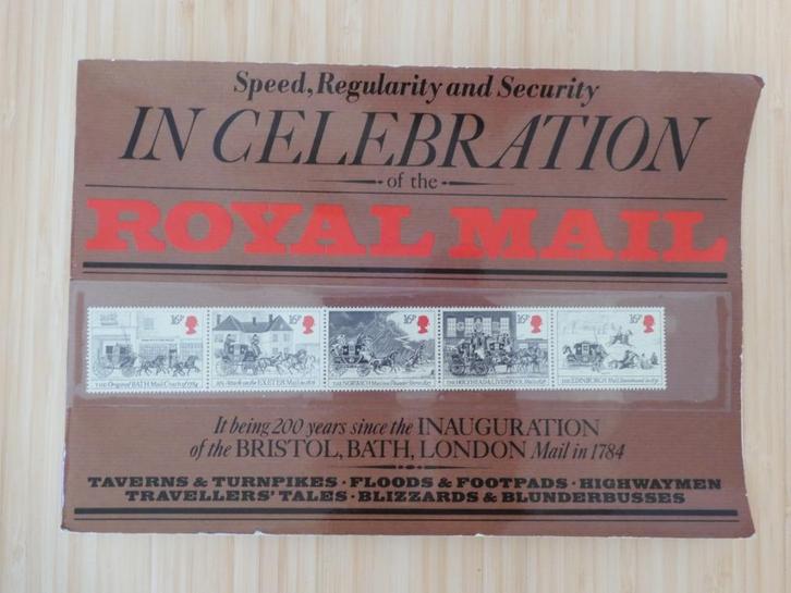 speciale postzegels uit Engeland in luxe uitgave, Postzegels en Munten, Postzegels | Europa | UK, Postfris, Ophalen of Verzenden