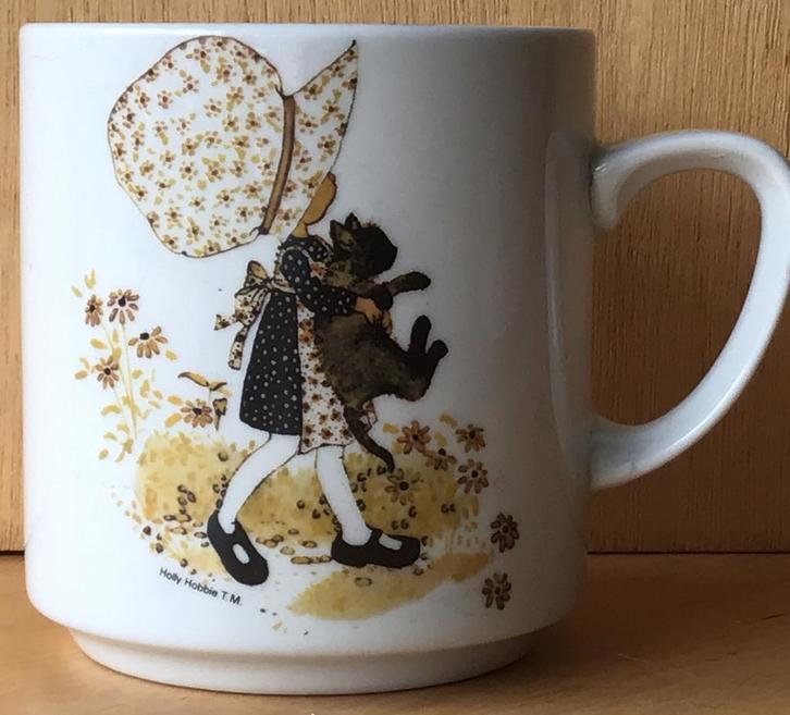 Vintage mok Holly Hobbie - ZGAN, Verzamelen, Retro, Huis en Inrichting, Ophalen of Verzenden