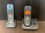 Panasonic Draadloze Huistelefoon Handset, Telecommunicatie, Vaste telefoons | Handsets en Draadloos, Ophalen, Gebruikt, 2 handsets