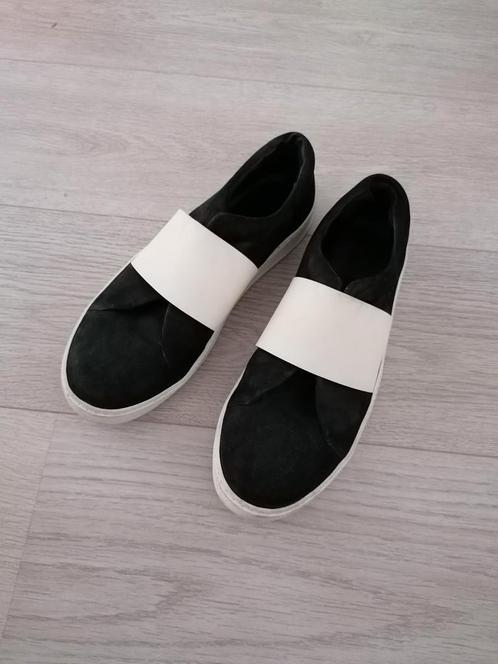 The last conspiracy leren suède sneakers 41, Kleding | Dames, Schoenen, Zo goed als nieuw, Sneakers of Gympen, Zwart, Ophalen of Verzenden
