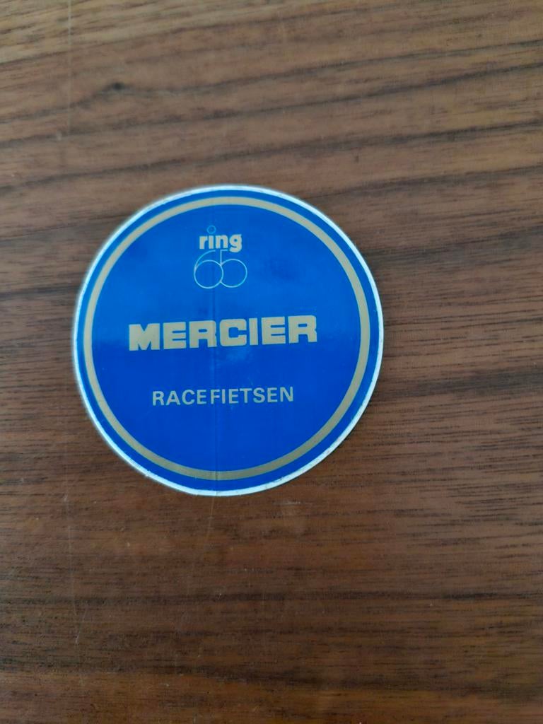 4160 Mercier Racefietsen Sticker, Ophalen of Verzenden