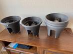 5 Balkon bloembakken, Tuin en Terras, Bloembakken en Plantenbakken, Kunststof, Gebruikt, Minder dan 30 cm, Balkon