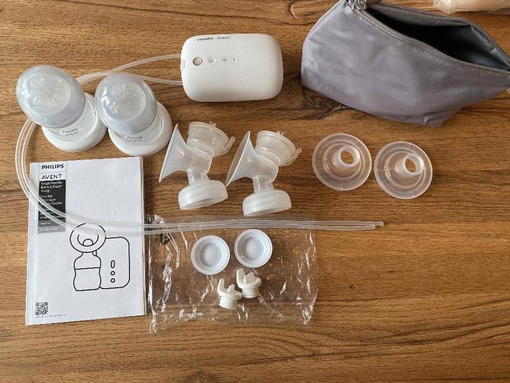 Kolf Philips Avent Dubbel elektrisch oplaadbaar SCF398/31, Kinderen en Baby's, Babyvoeding en Toebehoren, Zo goed als nieuw, Borstkolf