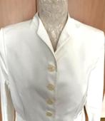 van der Mark wit jasje maat 44 [DMv], Kleding | Dames, Jasjes, Kostuums en Pakken, Wit, Maat 42/44 (L), Ophalen of Verzenden, Zo goed als nieuw