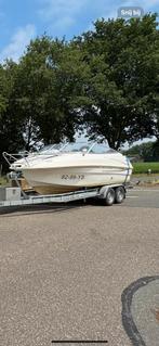 Prachtige Jeanneau cap camarat 5.5 dc, Watersport en Boten, Ophalen, 50 pk of meer, Zo goed als nieuw, Polyester