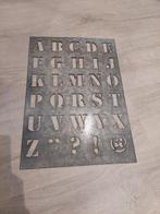 letter sjabloon landelijke decoratie, Ophalen of Verzenden, Zo goed als nieuw