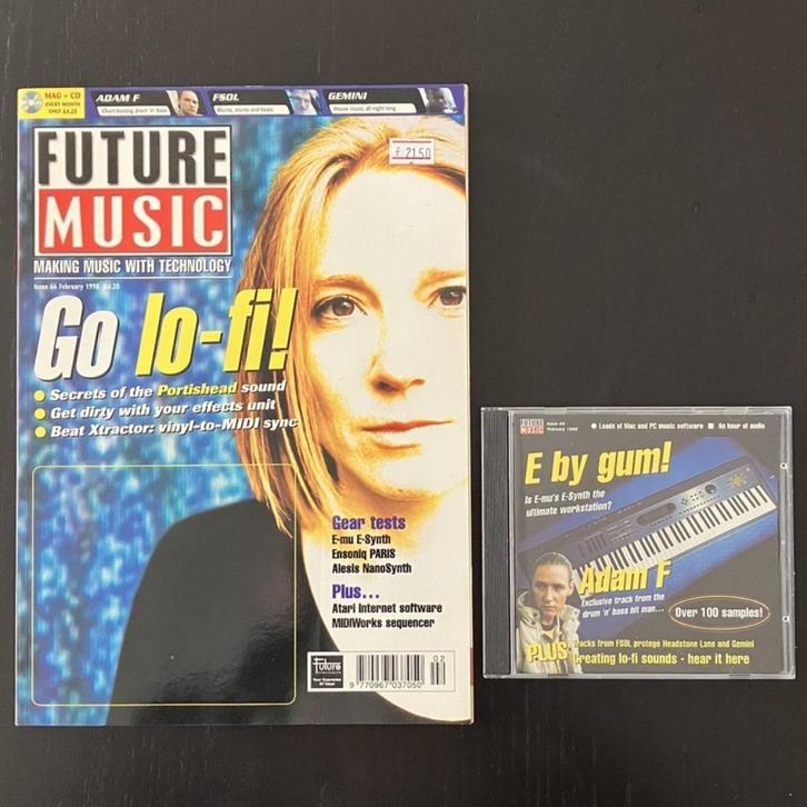 Future Music nr. 66 met CD (February 1998, U.K., Engels), Boeken, Tijdschriften en Kranten, Gelezen, Muziek, Film of Tv, Ophalen of Verzenden