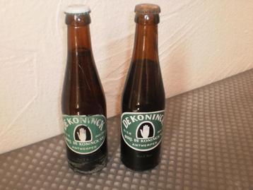 Oude volle bierflesjes De Koninck beschikbaar voor biedingen