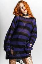 Killstar sweater xxl blue, Kleding | Dames, Verzenden, Zo goed als nieuw, Maat 46/48 (XL) of groter, Blauw