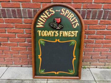 Krijtbord vanuit de Horeca. beschikbaar voor biedingen