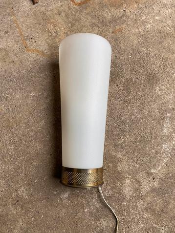 Fifties messing wandlamp beschikbaar voor biedingen