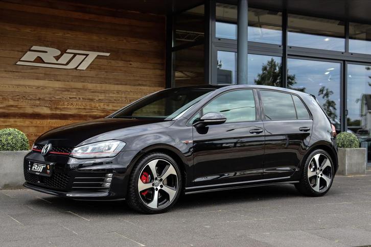 Volkswagen Golf 2.0 TSI 169KW 5D DSG 2016 Zwart, Auto's, Volkswagen, Particulier, Golf, ABS, Achteruitrijcamera, Adaptieve lichten