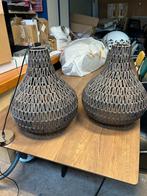 Zuiver - retro hanglamp - bruin/antraciet, Huis en Inrichting, Lampen | Hanglampen, Ophalen, Overige materialen, Gebruikt, 50 tot 75 cm