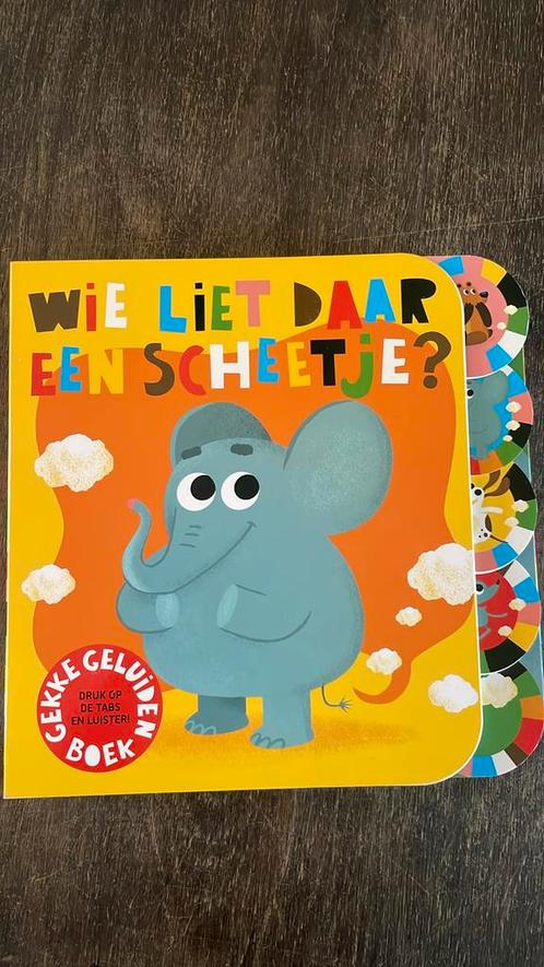 Maikel Verkoelen - Wie liet daar een scheetje?, Boeken, Kinderboeken | Jeugd | onder 10 jaar, Zo goed als nieuw, Ophalen of Verzenden