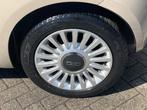 Fiat 500 1.2 Lounge *cappuccino *panorama *airco *bluetooth, Auto's, Stof, Gebruikt, 4 cilinders, 4 stoelen
