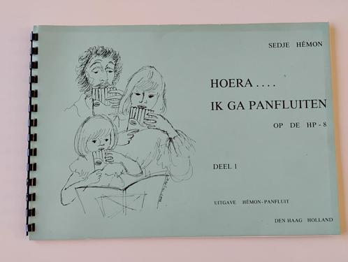 Hoera ... ik ga panfluiten op de HP-8 deel 1 + panfluit hp-8, Muziek en Instrumenten, Bladmuziek, Zo goed als nieuw, Les of Cursus