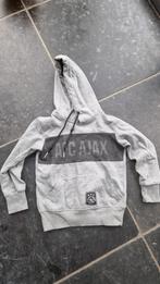 Grijze Ajax Hoodie Maat 110/116, Ajax, Gebruikt, Jongen of Meisje, Trui of Vest