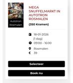 Gezocht iemand die marktkraam wil delen, Diversen, Rommelmarktspullen, Ophalen of Verzenden