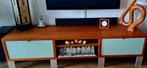 Mooie dressoir tv meubel, Ophalen, Glas, Zo goed als nieuw, Minder dan 100 cm