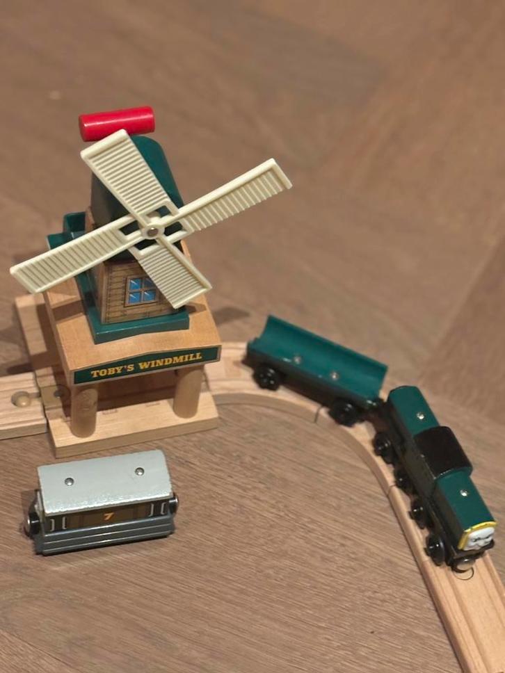 Thomas de trein - Toby’s windmill - perfecte staat, Hobby en Vrije tijd, Modeltreinen | N-Spoor, Zo goed als nieuw, Treinset, Gelijkstroom