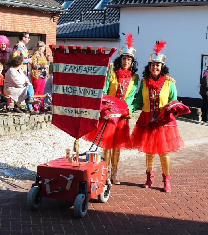 Carnavals kleding Fanfare, Kleding | Dames, Carnavalskleding en Feestkleding, Zo goed als nieuw, Maat 46/48 (XL) of groter, Ophalen of Verzenden
