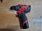 Milwaukee m12 FDD Boormachine, Doe-het-zelf en Verbouw, Ophalen of Verzenden, Zo goed als nieuw