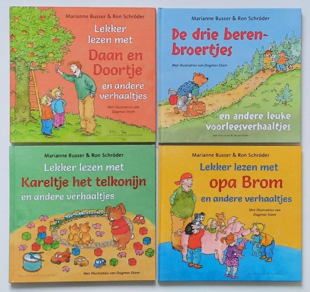 Leuke voorleesboeken van Marianne Busser & Ron Schroder, Boeken, Non-fictie, Jongen of Meisje, Ophalen of Verzenden, Zo goed als nieuw