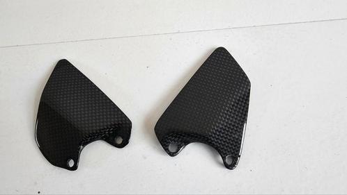 Carbon hielbeschermers schetsplaten Ducati 748 996 998 916., Motoren, Tuning en Styling, Ophalen of Verzenden