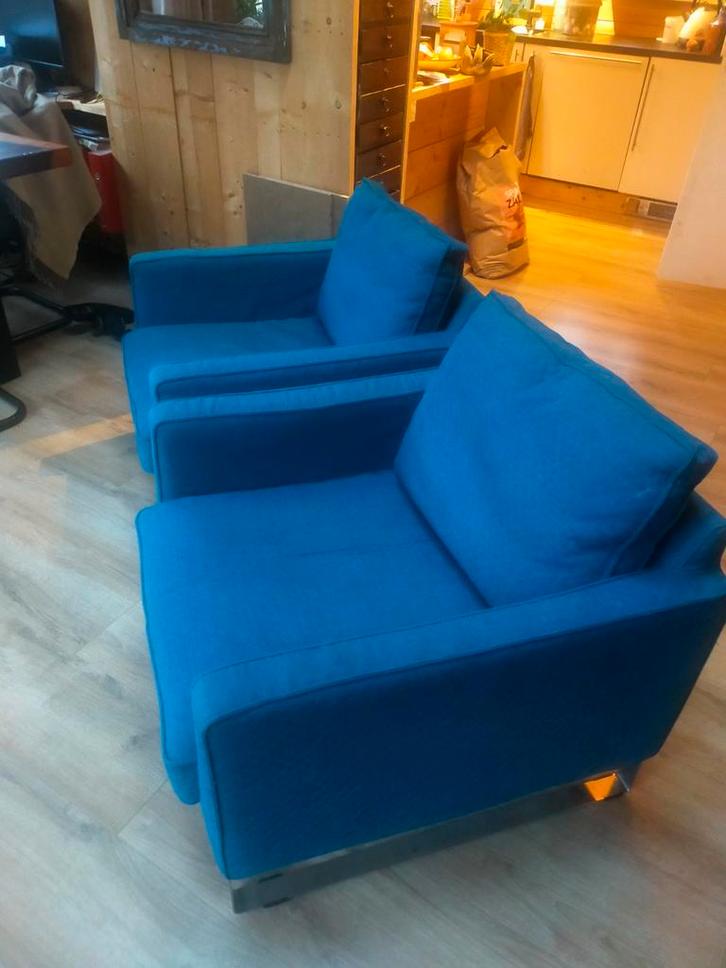 Mellby fauteuils Ikea, Huis en Inrichting, Fauteuils, Gebruikt, 50 tot 75 cm, 75 tot 100 cm, Ophalen