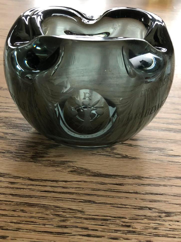 Glazen asbak Oranjeboom bierbrouwerij, Antiek en Kunst, Antiek | Glas en Kristal, Ophalen of Verzenden