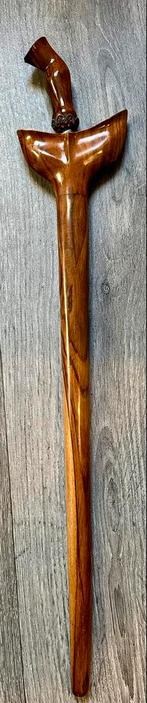 Mooie Sumatraanse Panjag  ( Grote Lange Kris Keris ), Antiek en Kunst, Ophalen of Verzenden