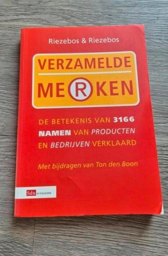 Verzamelde merken - Marketing - Riezebos, Boeken, Economie, Management en Marketing, Zo goed als nieuw, Economie en Marketing