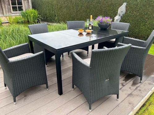Prachtige nieuwe tuintafel, Tuin en Terras, Tuinsets en Loungesets, Nieuw, Tuinset, Rvs, Meer dan 8 zitplaatsen, Eettafel, Ophalen