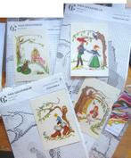 borduren:  4 sprookjes van thea gouverneur borduren +++, Verzenden, Zo goed als nieuw, Handborduren, Patroon