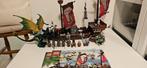 LEGO Castle Troll Warship 7048 met dragon, Complete set, Ophalen of Verzenden, Lego, Zo goed als nieuw