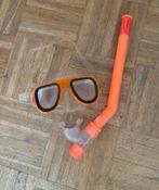 Snorkelset kids kwaliteit met polycarbonaat lens nieuwstaat!, Ophalen of Verzenden, Zo goed als nieuw, Snorkelset