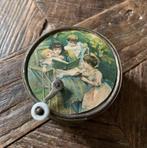 Victoriaanse Speeldoos met Kinderen, Antiek en Kunst, Antiek | Overige Antiek, Ophalen of Verzenden