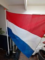 Nederlandse vlag met stok, Diversen, Vlaggen en Wimpels, Ophalen, Zo goed als nieuw