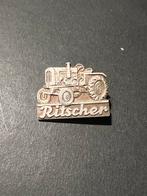 Vintage Ritscher Tractor Speldje, Verzamelen, Ophalen of Verzenden, Gebruikt, Transport, Speldje of Pin