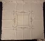 Linnen tafelkleed met 3 servetten. Jaren 50/60, Antiek en Kunst, Ophalen of Verzenden