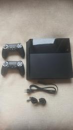 PlayStation 4 Slim met 2 controllers, Spelcomputers en Games, Spelcomputers | Sony PlayStation 4, Met 2 controllers, Ophalen of Verzenden
