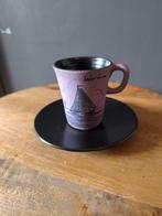 Vintage Workum Skûtsje Kop en Schotel, Antiek en Kunst, Ophalen of Verzenden