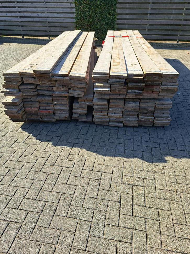 Steigerplanken, Tuin en Terras, Palen, Balken en Planken, Zo goed als nieuw, Planken, 250 cm of meer, Ophalen