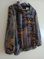 Elegante nieuwe blouse van Gerry Weber. Maat 44., Kleding | Dames, Verzenden, Maat 42/44 (L), Nieuw, Grijs