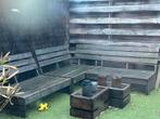 Gratis loungeset pallets/gratis hout, Ophalen, Gebruikt, Hout