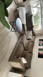 Hoekbank bruin vandaag of morgen ophalen, Ophalen of Verzenden, Gebruikt